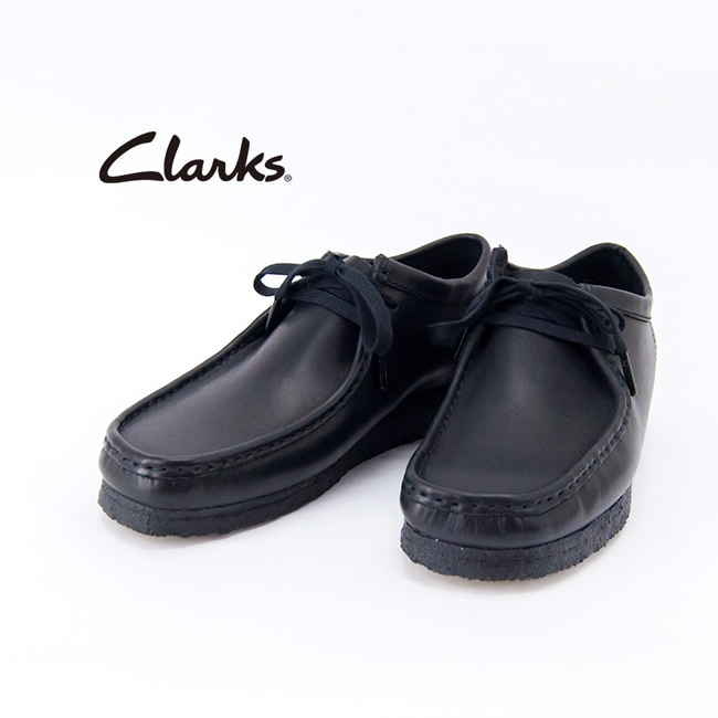 CLARKS クラークス メンズ Wallabee ワラビー ブラックレザー