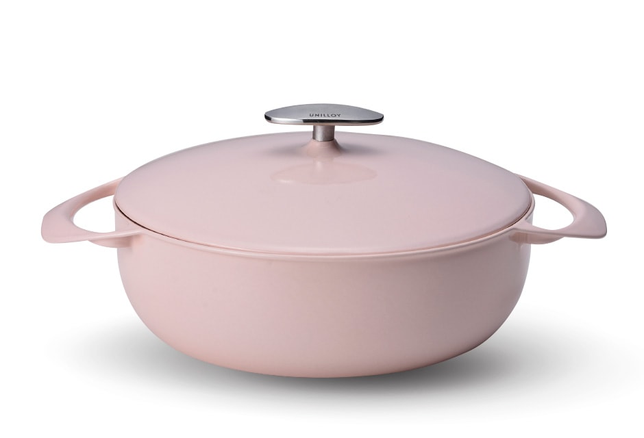 鋳物ホーロー鍋｜キャセロール浅型24cm （全6色）｜UNILLOY公式