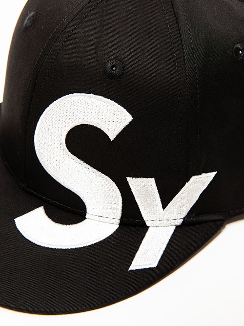 SY32 by SWEET YEARS 「SY LOGO TWILL CAP」BLACK【エスワイサーティ