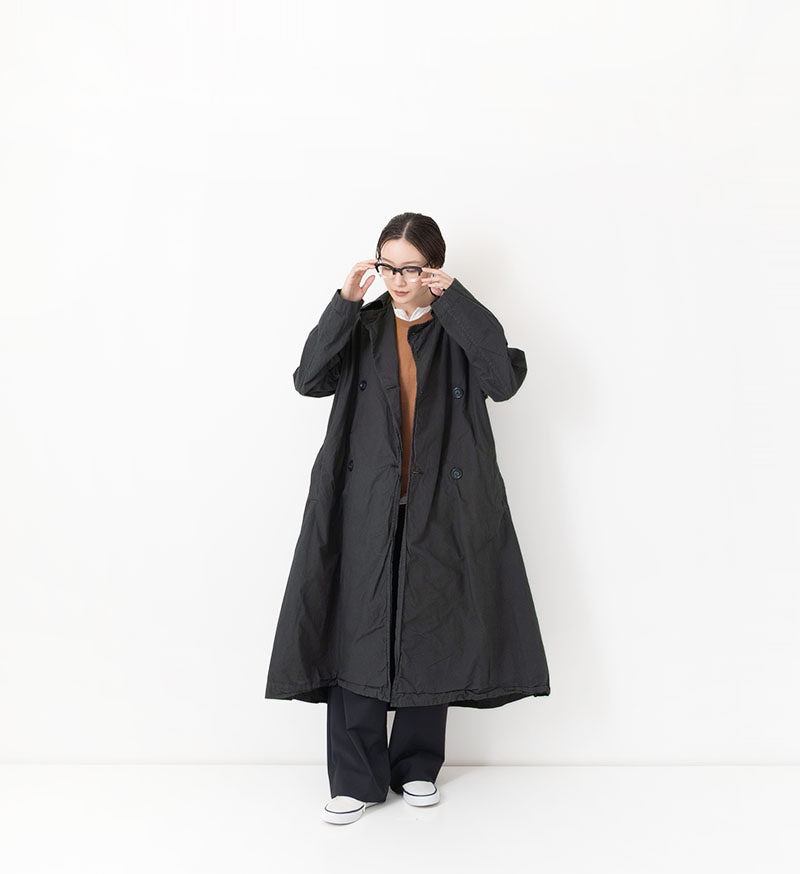 ミラクルウェーブ用 サポーター コード フェイクスウェードノーカラーコート/洗える(ノーカラーコート) | MK