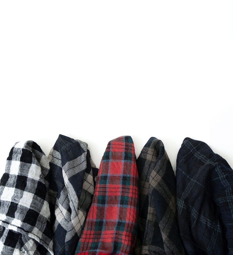 NT-125S チェックストール - Limited - Veritecoeur(ヴェリテクール)