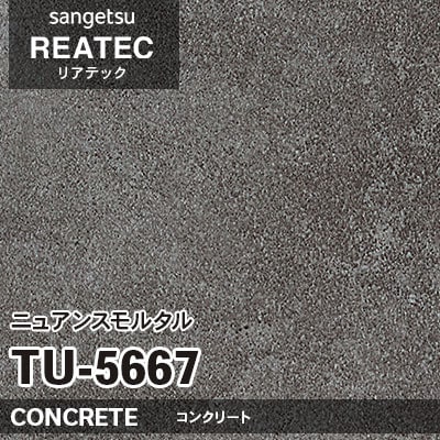 TU5667 ニュアンスモルタル (コンクリート) サンゲツ リアテック vol