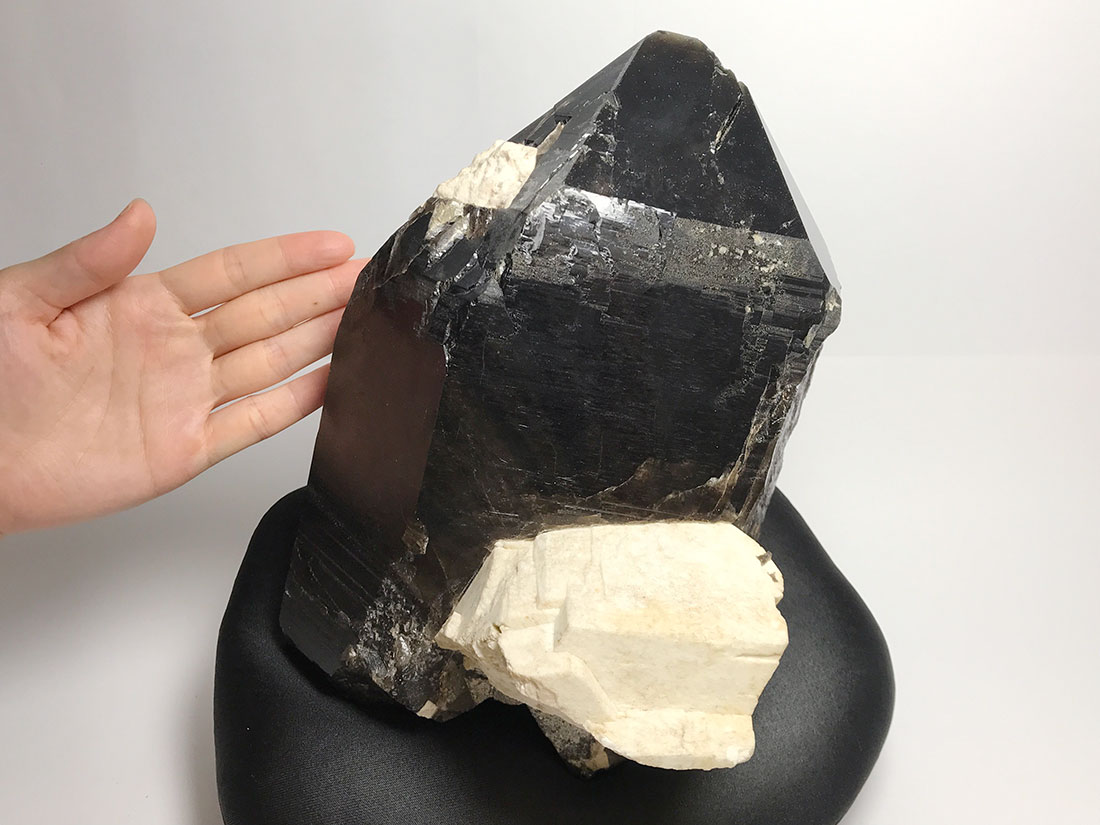 岐阜県中津川市蛭川田原産煙水晶