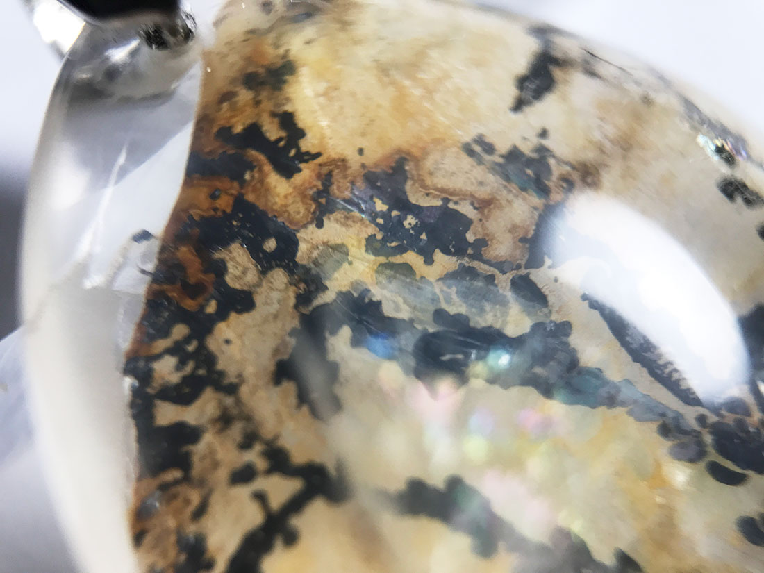 デンドリティッククォーツ ペンダントトップ ビンテージ デンドライト