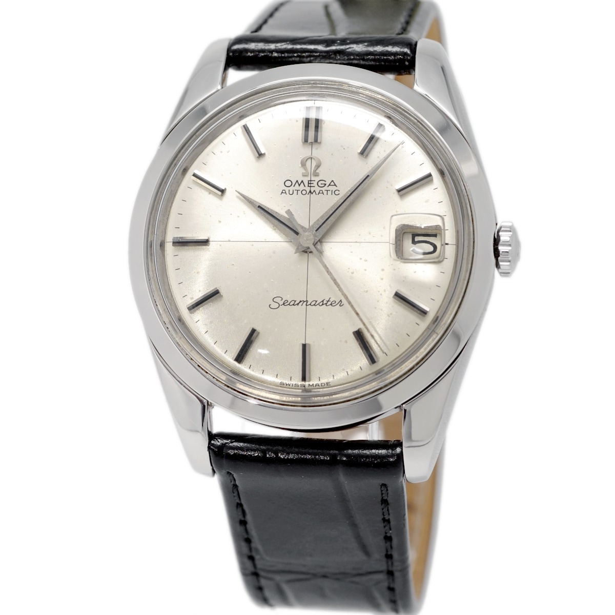 オメガ シーマスター 166.010 クロスライン Cal.562 自動巻 OH済 1965年製