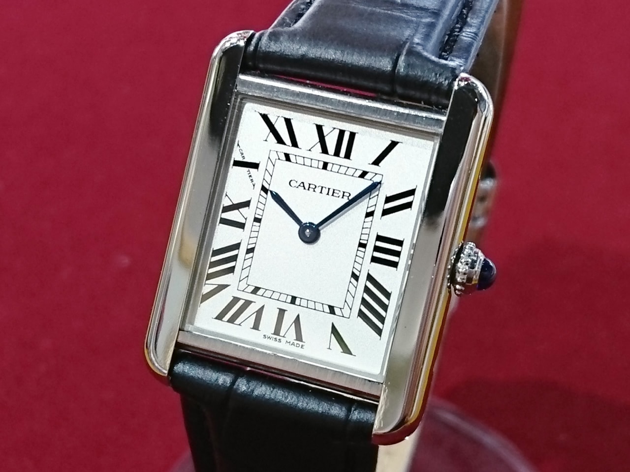 カルティエ タンクソロ SM レディース W1018255 クォーツ USED Cartie