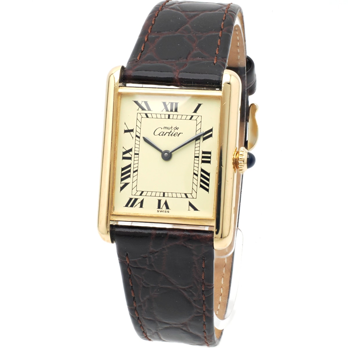 カルティエ マストタンク LM 手巻き 国際永久保証書付き メーカー