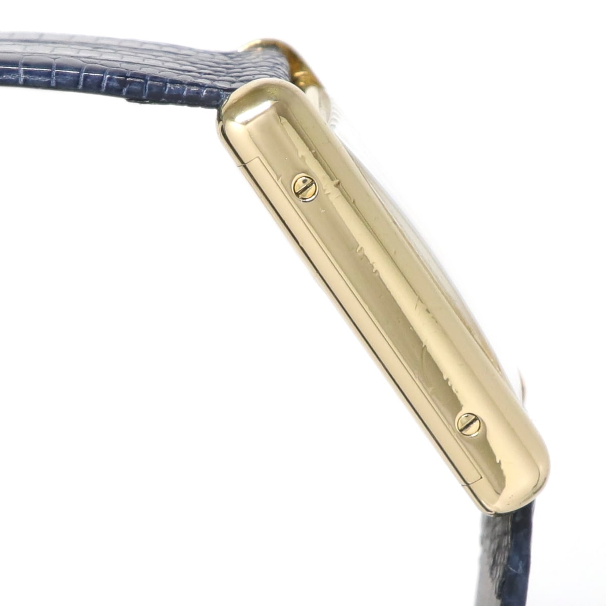 カルティエ タンク Ref.15705 金メッキ レディース Cal.78X ETA2512 手