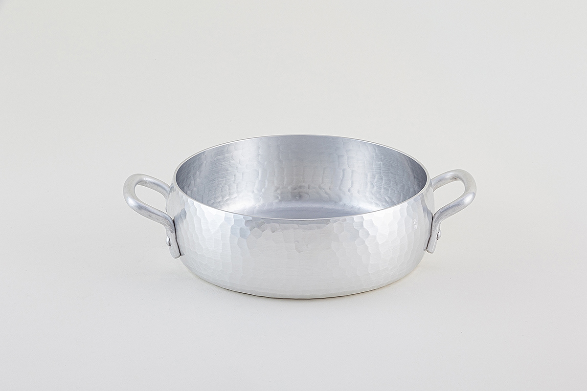 両手鍋（浅型）（アルミ） | 鍋 | 鍛金工房 WESTSIDE33