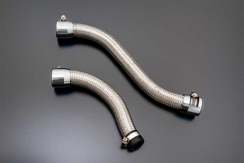 クローム ステンメッシュラジエターチューブセット ver.2 Z900RS/CAFE