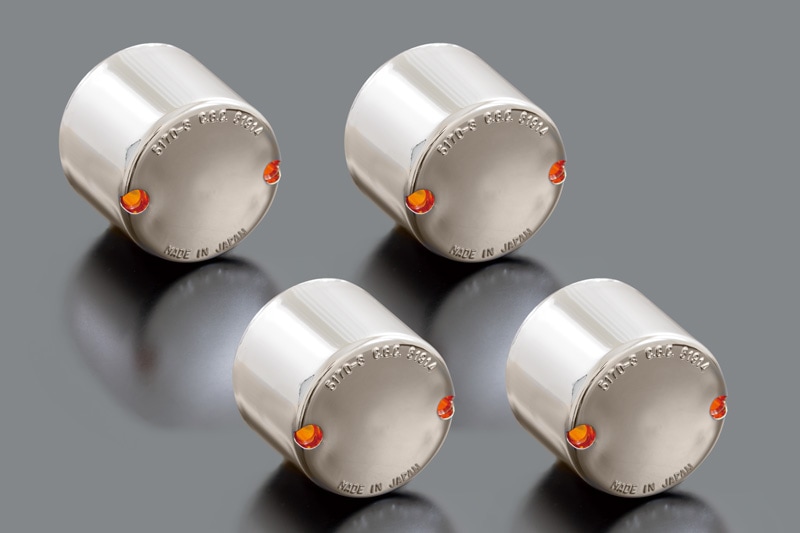 フルミラーコーティング ウインカーレンズ ヨーロピアン50Φレンズ 4PC