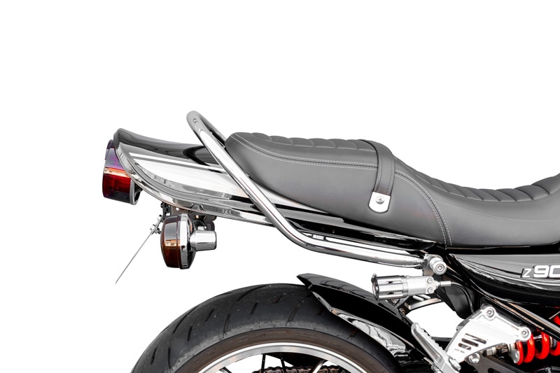 タンデムグラブバー クロームメッキ ARCHIロングテールカウル専用