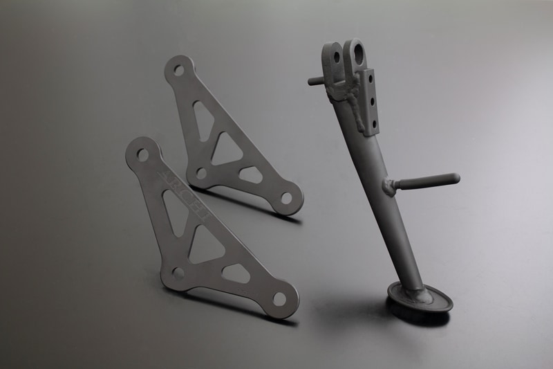 Z900RS ローダウンリンクプレート＆ショートサイドスタンドセット