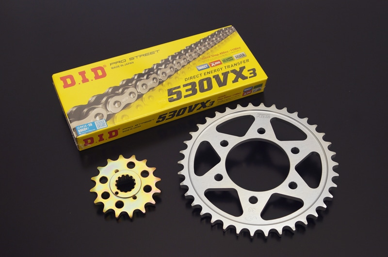 530コンバートキット】Z系STD スプロケット＆110リンクチェーンセット