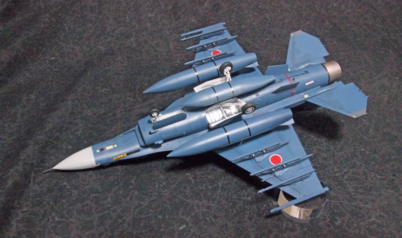 1/48 三菱F-2A 航空自衛隊 完成品｜艦船模型の販売するCHERRY&ANCHOR