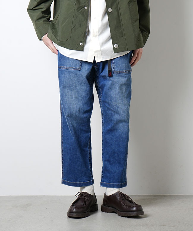 G3FU-P004]GRAMICCI(グラミチ) STRETCH DENIM LOOSE TAPERED PANT