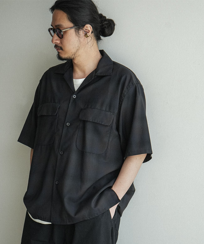 KS25SSH04]KAPTAIN SUNSHINE(キャプテンサンシャイン) Open Collared