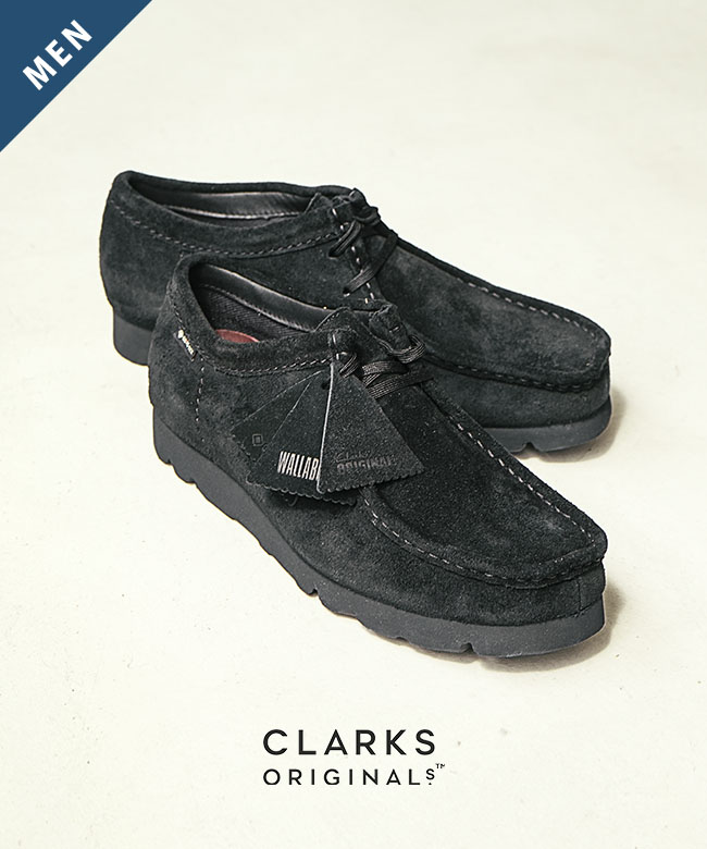 26179251]【替え紐あり】Clarks(クラークス) ワラビーゴアテックス