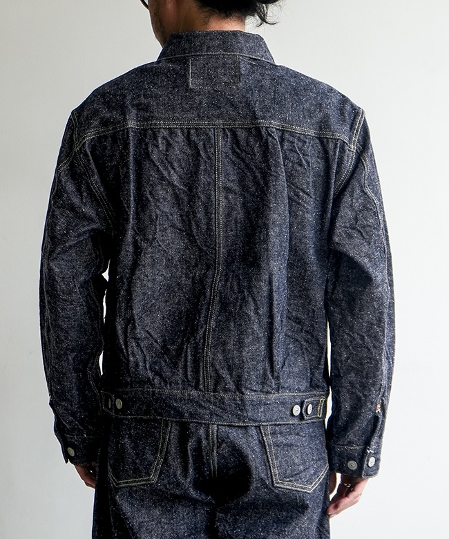 GL15674A]gold(ゴールド) RECYCLED WASTE SUVIN COTTON YARN 14oz