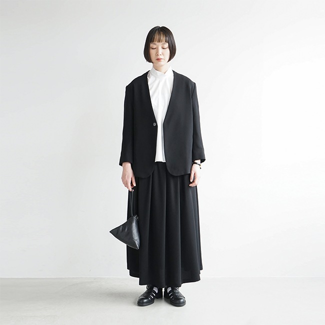 NK-NC901JK]NO CONTROL AIR ライトクレープダブルクロスノーカラー