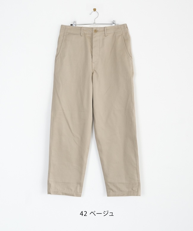 5125-81518]SCYE BASICS(サイベーシックス) Vintage Chino Cloth