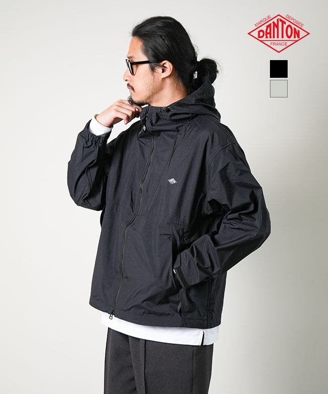 ◇[DT-A0351SNY]DANTON(ダントン) HOODED SHORT JACKET フーデッド