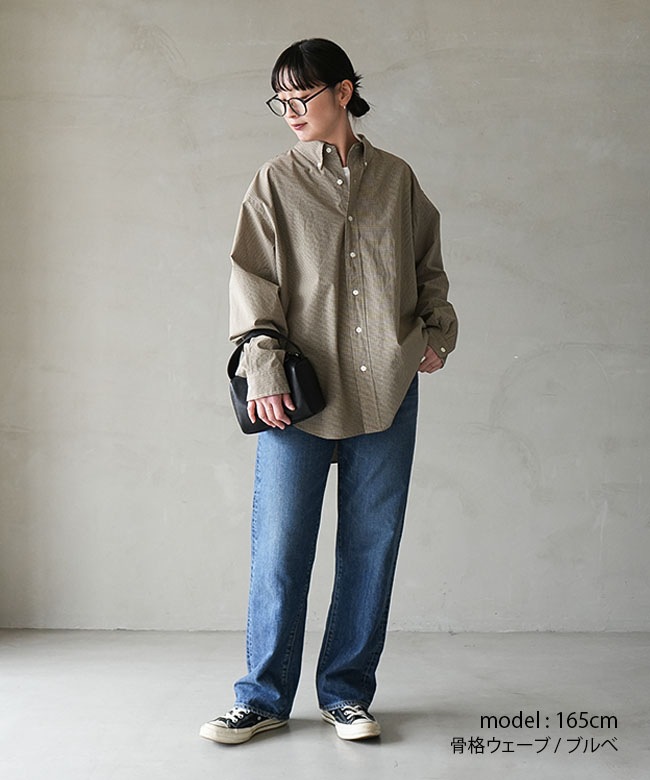 26SMSBL10]THE SHINZONE(ザ シンゾーン) MINI CHECK DADDY SHIRT ミニ