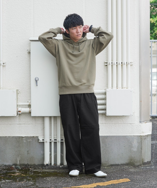 ◇[DT-E0213DRO]DANTON(ダントン) EASY WIDE PANTS イージーワイド