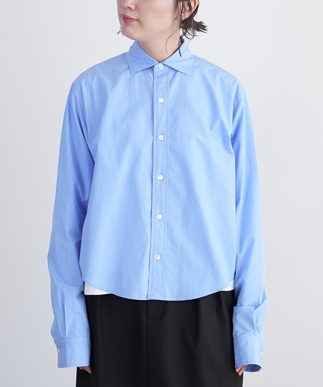25SMSBL12]THE SHINZONE(ザ シンゾーン) SHORT PECK SHIRT ショート