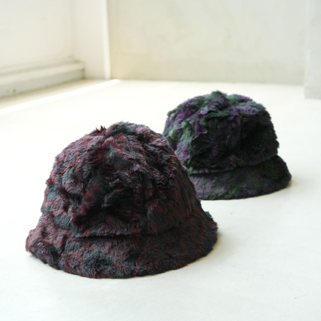 NS061]NEEDLES(ニードルズ)BERMUDA HAT Acrylic Fur/Paisley