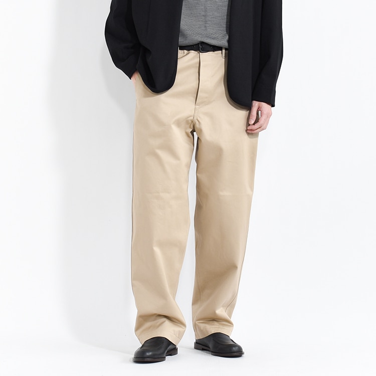 5125-81518]SCYE BASICS(サイベーシックス) Vintage Chino Cloth