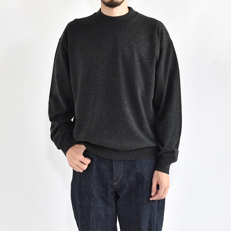 50% OFF】[2403-008] crepuscule (クレプスキュール) Moc Neck P/O
