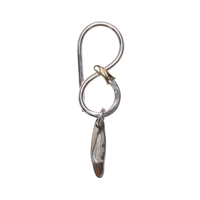 EFOT-0009 EAGLE HEAD KEY RING(18K GOLD ACCENT) | Brand | WESTERN