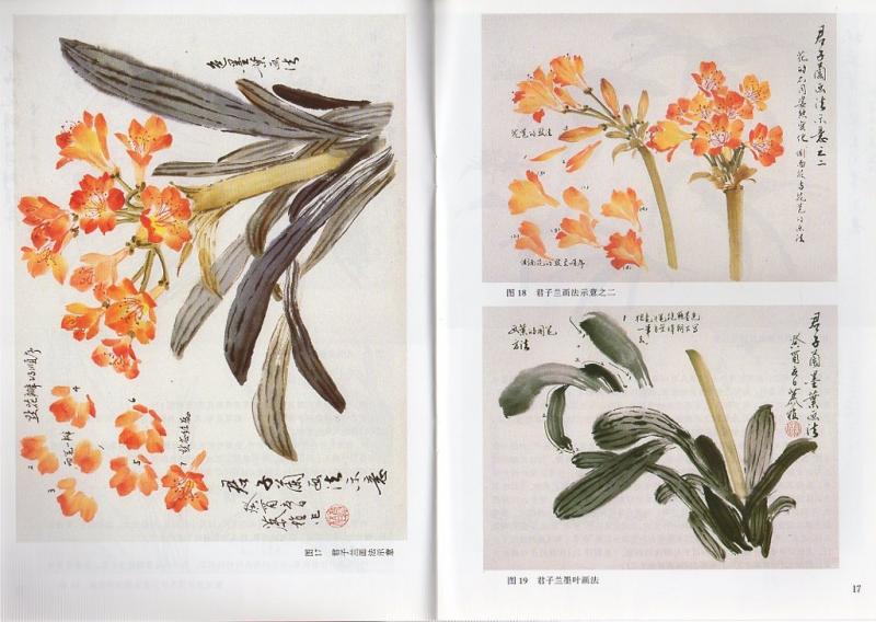 草本花卉 写意花鳥画技法 水墨画の描き方 中国絵画/草本花卉 写意花