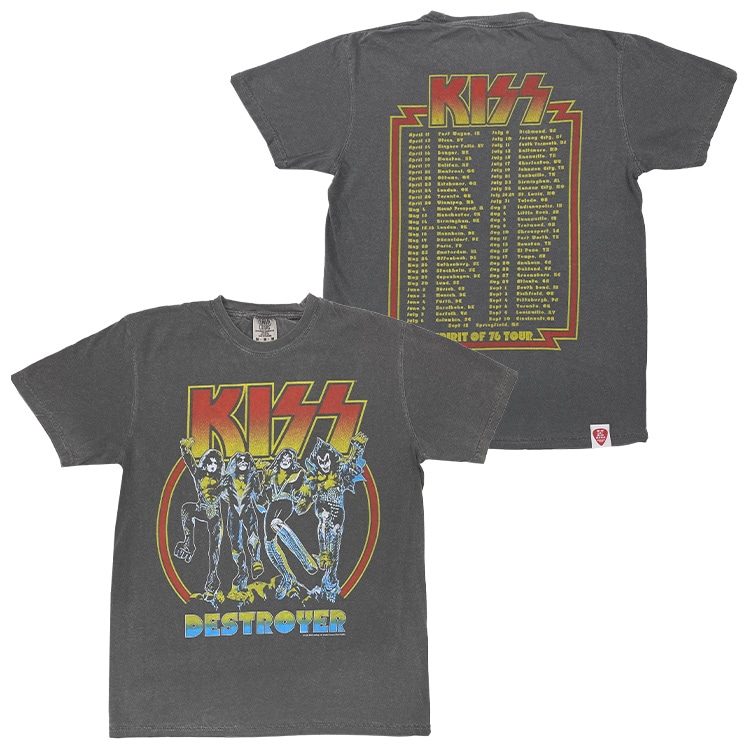 DESTROYER 地獄の軍団Tシャツ(ヴィンテージ/グレー) | UDO OFFICIAL SHOP