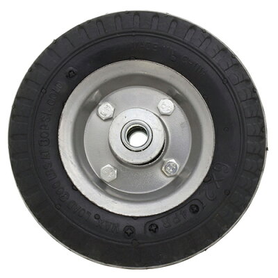 ノーパンクキャスター(タイヤ) 200mm ［1個］タイヤ・車輪・シャフト