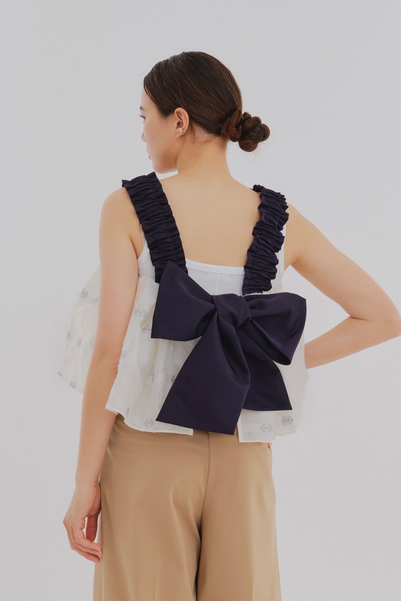 yori shiroconマーガレットバックリボンキャミ36 【公式通販】