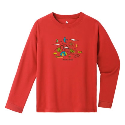 モンベル mont-bell （キッズ）リバーシブル ダウンパーカ Kid's 140