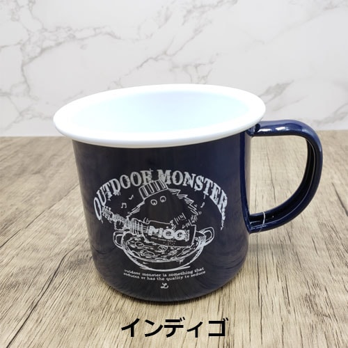 モグ MOG アウトドアモンスター ガーリックボーイホーローマグカップ