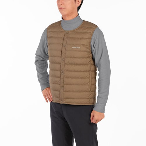 モンベル mont-bell スペリオダウン ラウンドネックベスト Men's