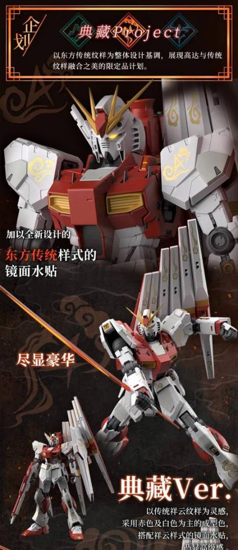 バンダイ 海外限定 MG 1/100 ν ガンダム（典藏Ver.） Collection Ver