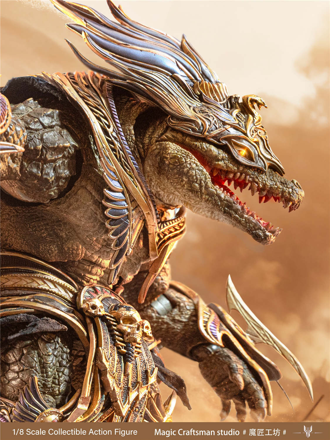 予約 Magic Craftsman studio 1/12 エジプト神 ソベク 砂漠の巨鰐