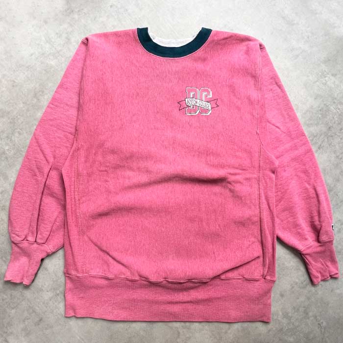 90's CHAMPION REVERSE WEAVE ELBOW-PATCH SWEAT SHIRTS MADE IN USA