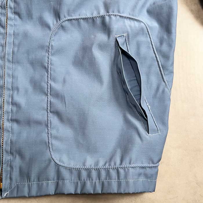 VINTAGE 60-70'S McGREGOR SCOTTISH DRIZZLER JACKET Made in USA BLUE