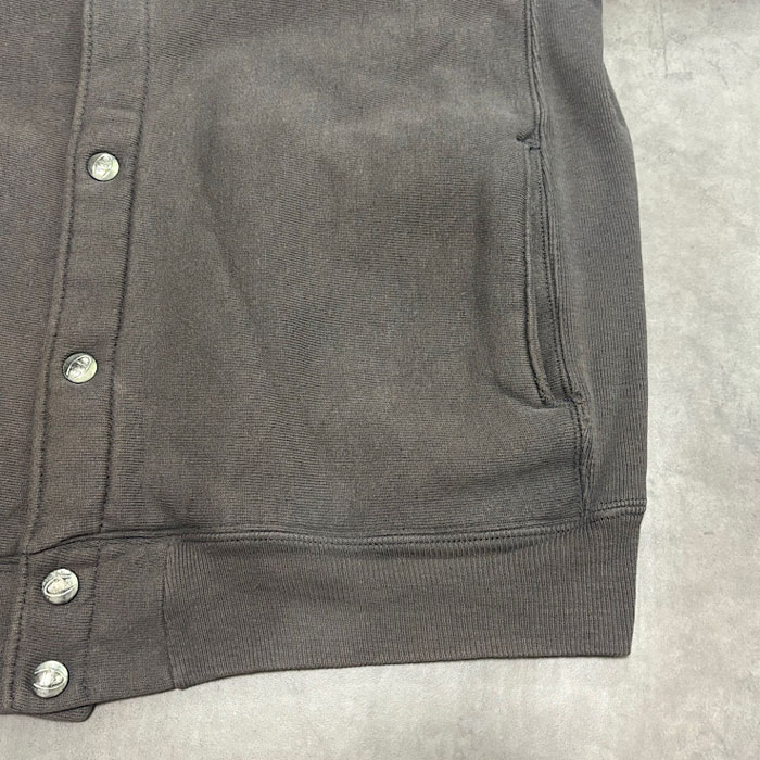 90's Champion Reverse Weave Snap Botton Made in USA L/GRAY 90年代