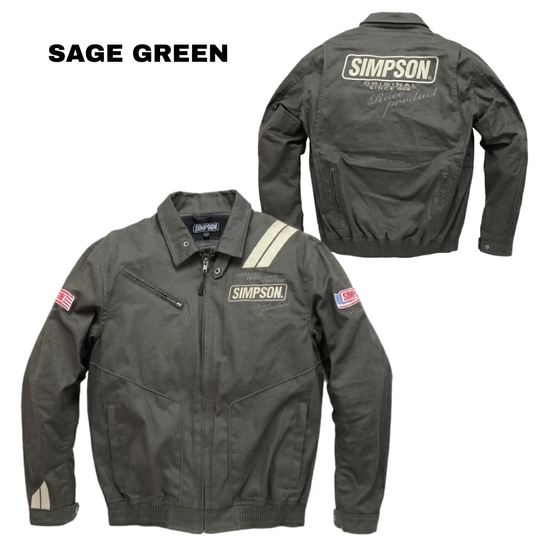 SIMPSON NSM-2205 ライダース スウィングトップ 春夏モデル | SIMPSON
