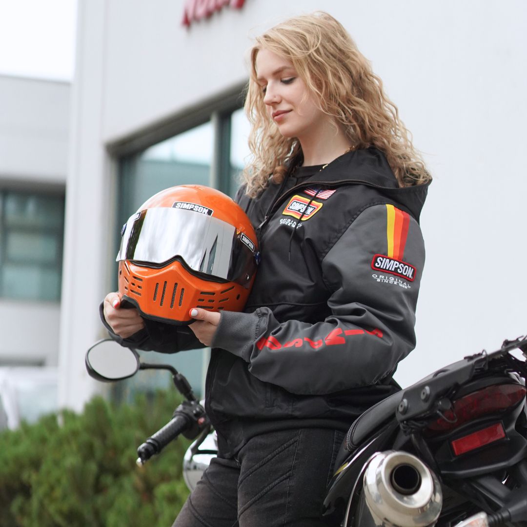 SIMPSON NSM-2206 ヴィンテージロゴフーディー 春夏モデル | SIMPSON