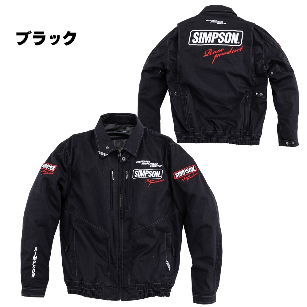 SIMPSON NSM-C03 ライダース スイングトップ 春夏モデル | SIMPSON