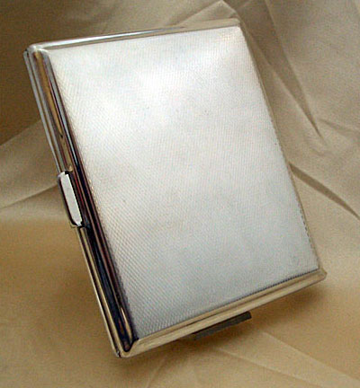 925スターリングシルバーケース 85㎜16本 | ○シガレットケース,金属製