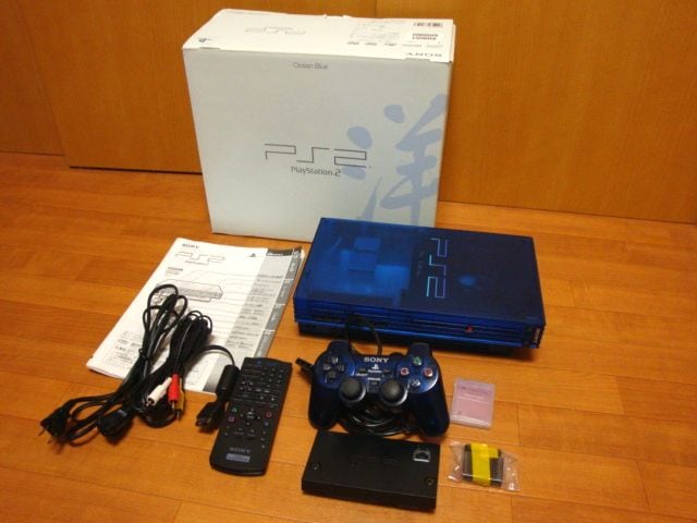 Sony ソニー PS2 プレステ 本体 SCPH-37000 オーシャンブルー